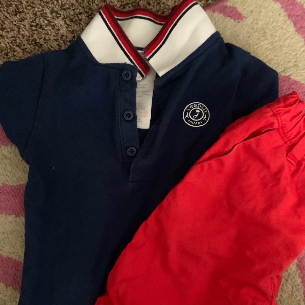 Shorts and polo shirt from Jacadi